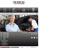 Tablet Screenshot of carkareinc.com